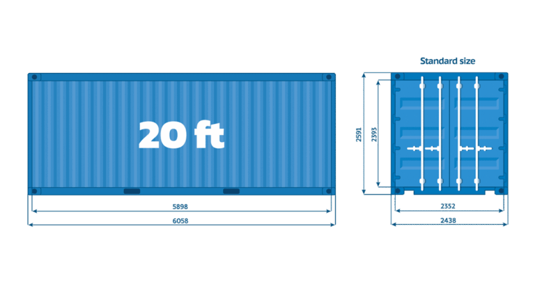 Shipping Container Dimensions | A1 Containers