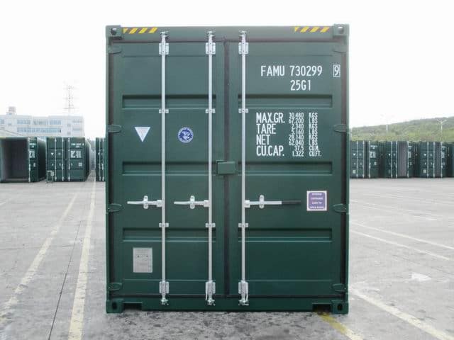 20ft HC Green RAL6005 A1Containers (13)