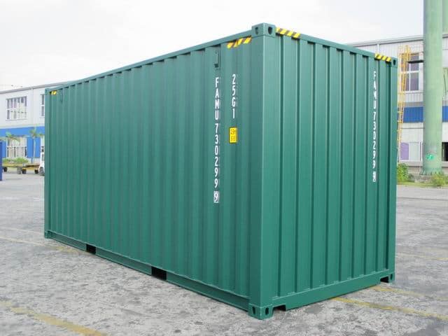 20ft HC Green RAL6005 A1Containers (3)
