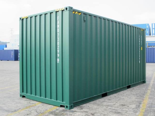 20ft HC Green RAL6005 A1Containers (5)