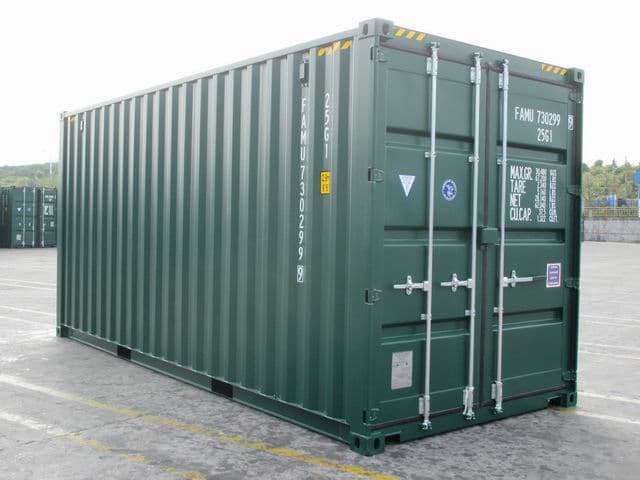 20ft HC Green RAL6005 A1Containers (7)