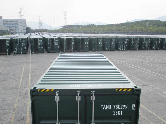 20ft HC Green RAL6005 A1Containers (8)