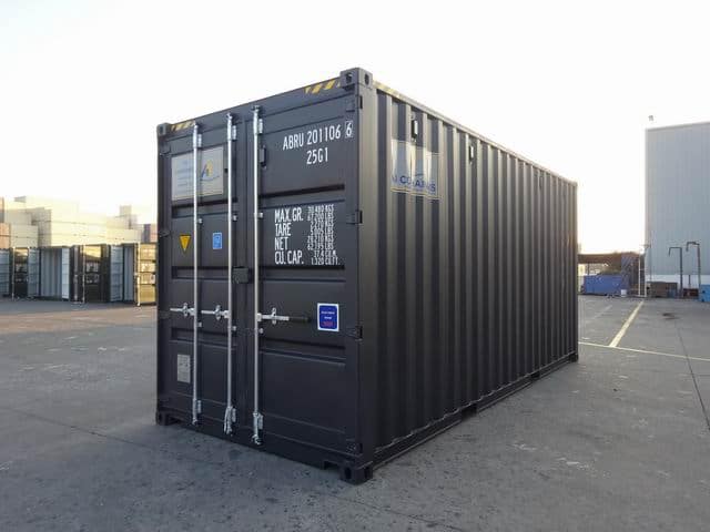 20ft High Cube EOD Black A1 Containers (1)