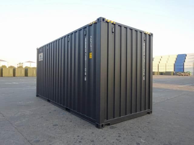 20ft High Cube EOD Black A1 Containers (3)