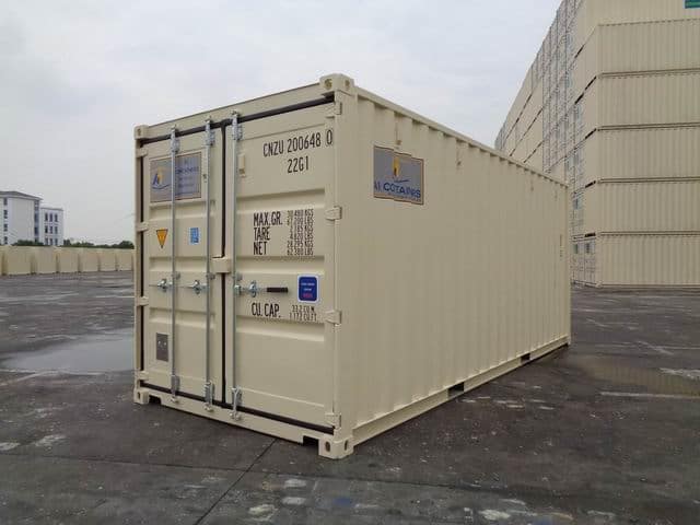 A1 Containers 20ft Std Beige EOD (9)