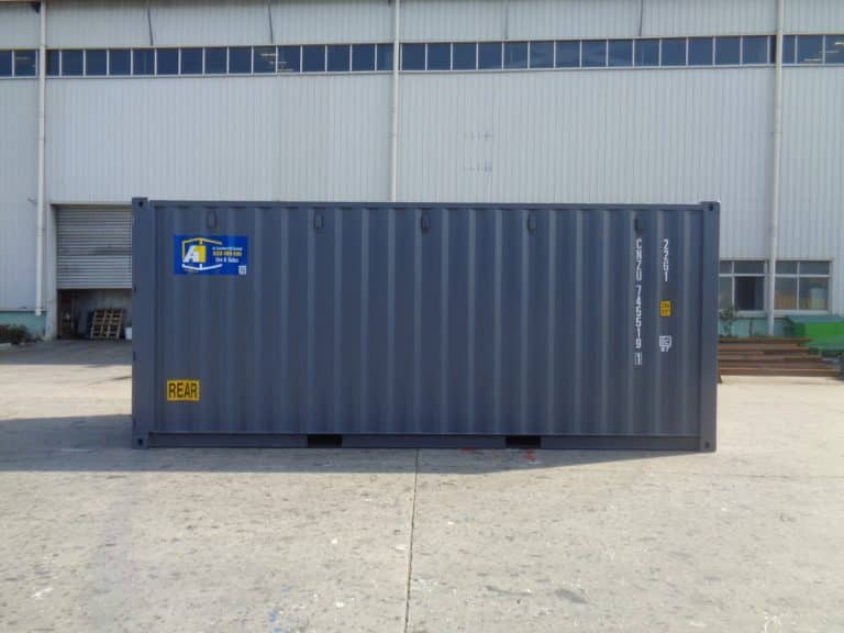 20ft Std Tri Door X-EOD Grey A1 Containers (6)